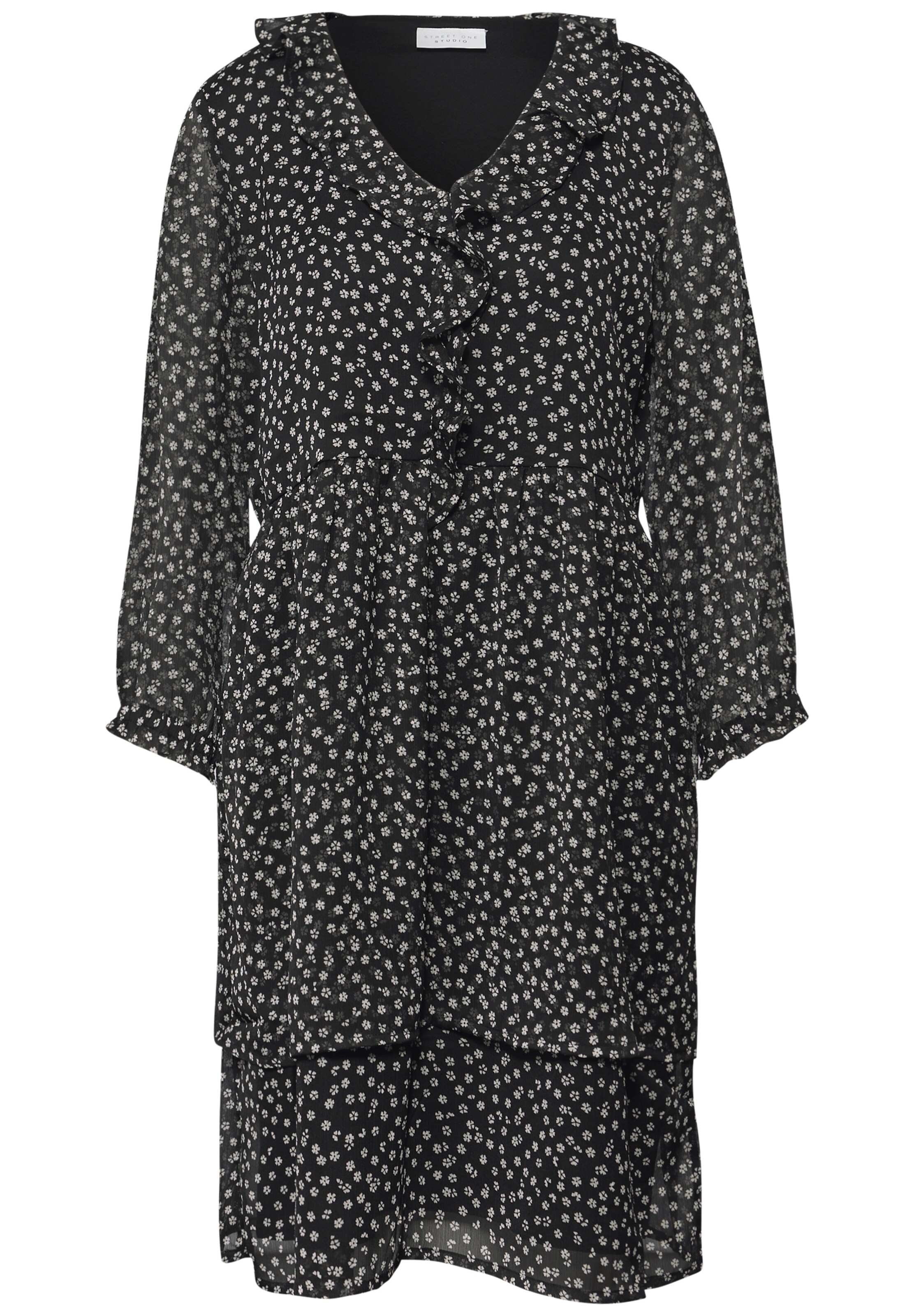 Street One Studio Kleid in Schwarz: Vorderseite