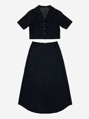 My fashion - Roupa de casa 'Zweiteiliges Set' em preto