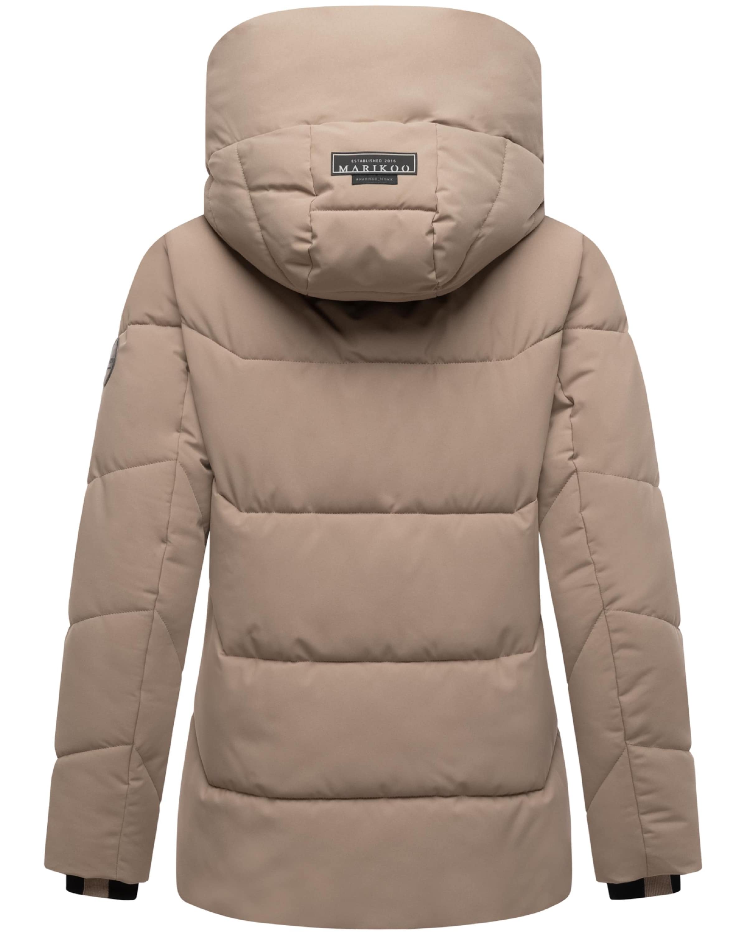 MARIKOO Χειμερινό μπουφάν 'Kuscheltatze XVI' σε μπεζ