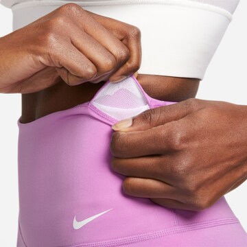 NIKE Skinny Workout Pants 'ONE' in Pink