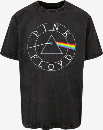 F4NT4STIC Shirt 'Pink Floyd' in Zwart: voorkant