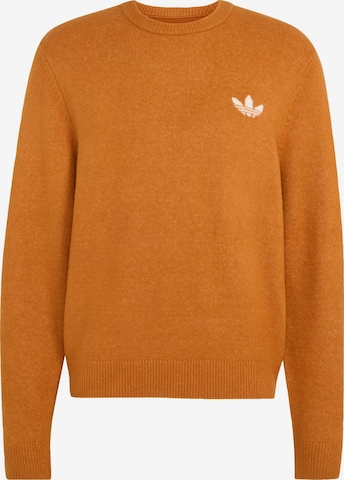 Pullover 'Trefoils Essentials' di ADIDAS ORIGINALS in marrone: frontale