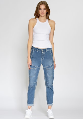 Gang Cargo Jeans in Blue: front