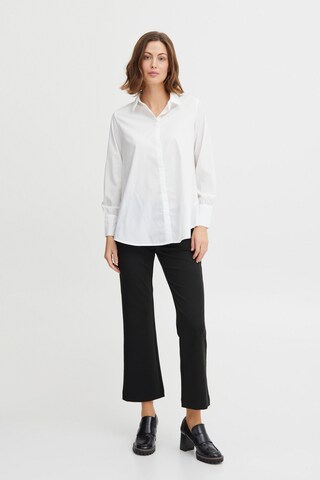 Flared Pantaloni 'Blazer' di Fransa in nero