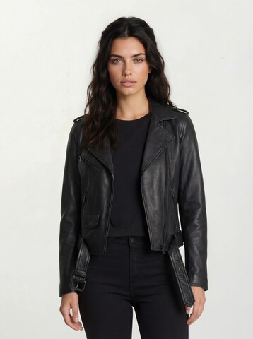 trueprodigy - Chaqueta de entretiempo 'Laura' en negro: frente