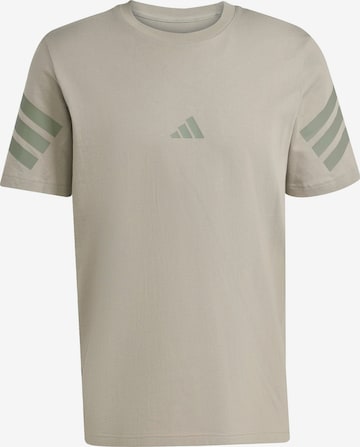 ADIDAS SPORTSWEAR Функциональная футболка 'FI 3S' в Зеленый: спереди