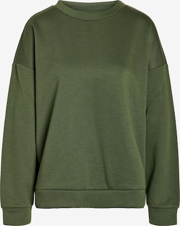 Noisy may Sweatshirt 'BLOOM' in Groen: voorkant