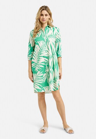 Milano Italy Summer Dress in Green: front