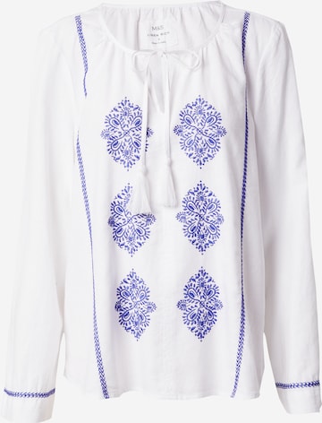 Marks & Spencer Blouse in White: front