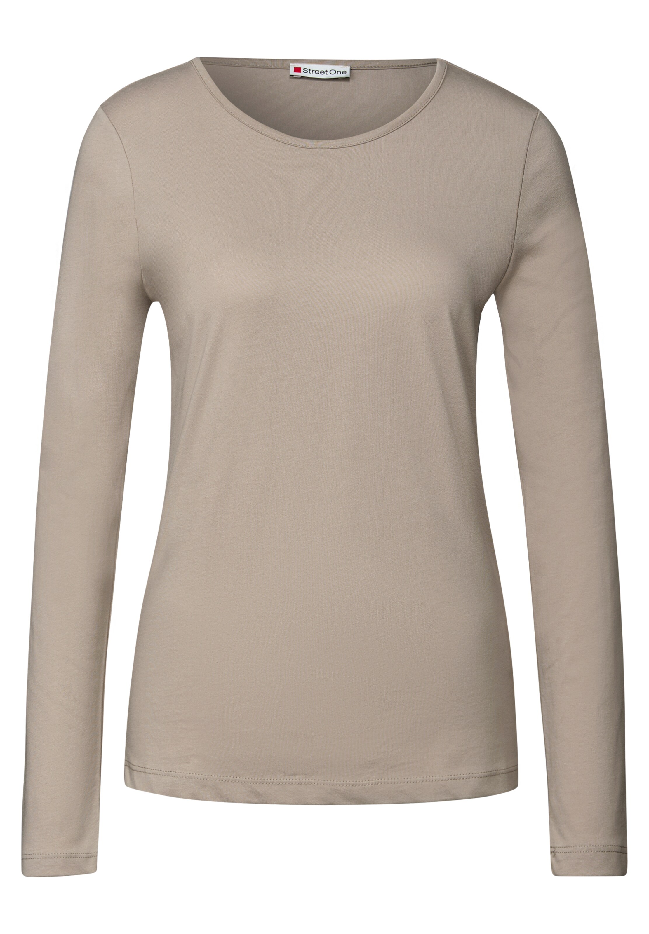 STREET ONE Shirt in Braun: Vorderseite