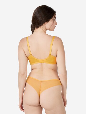 ETAM T-Shirt BH 'Pure Mesh' in Gelb