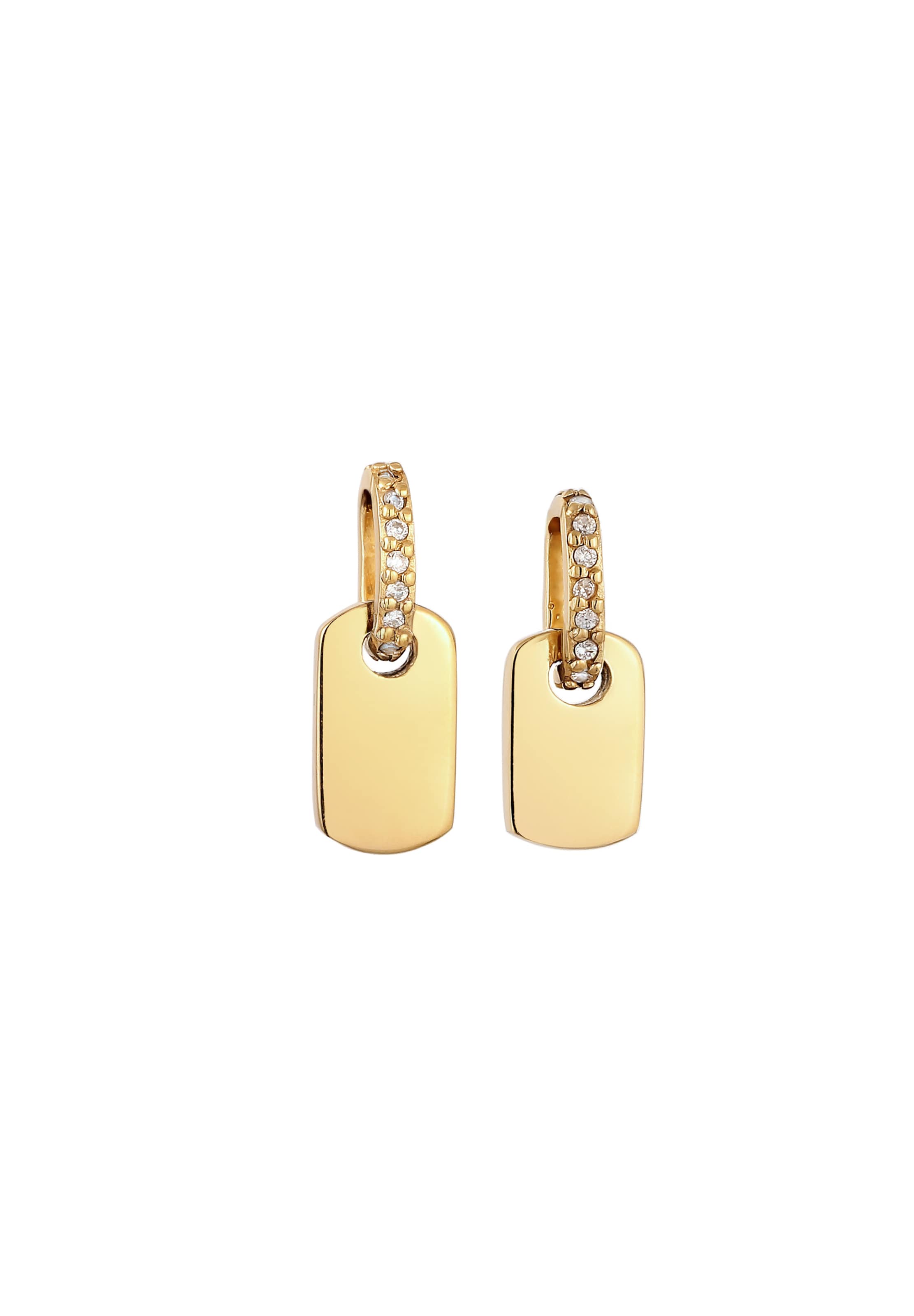 ELLI Hangers in Goud: voorkant