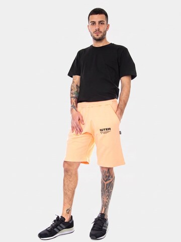 IUTER Baggy Pants 'Info' in Orange