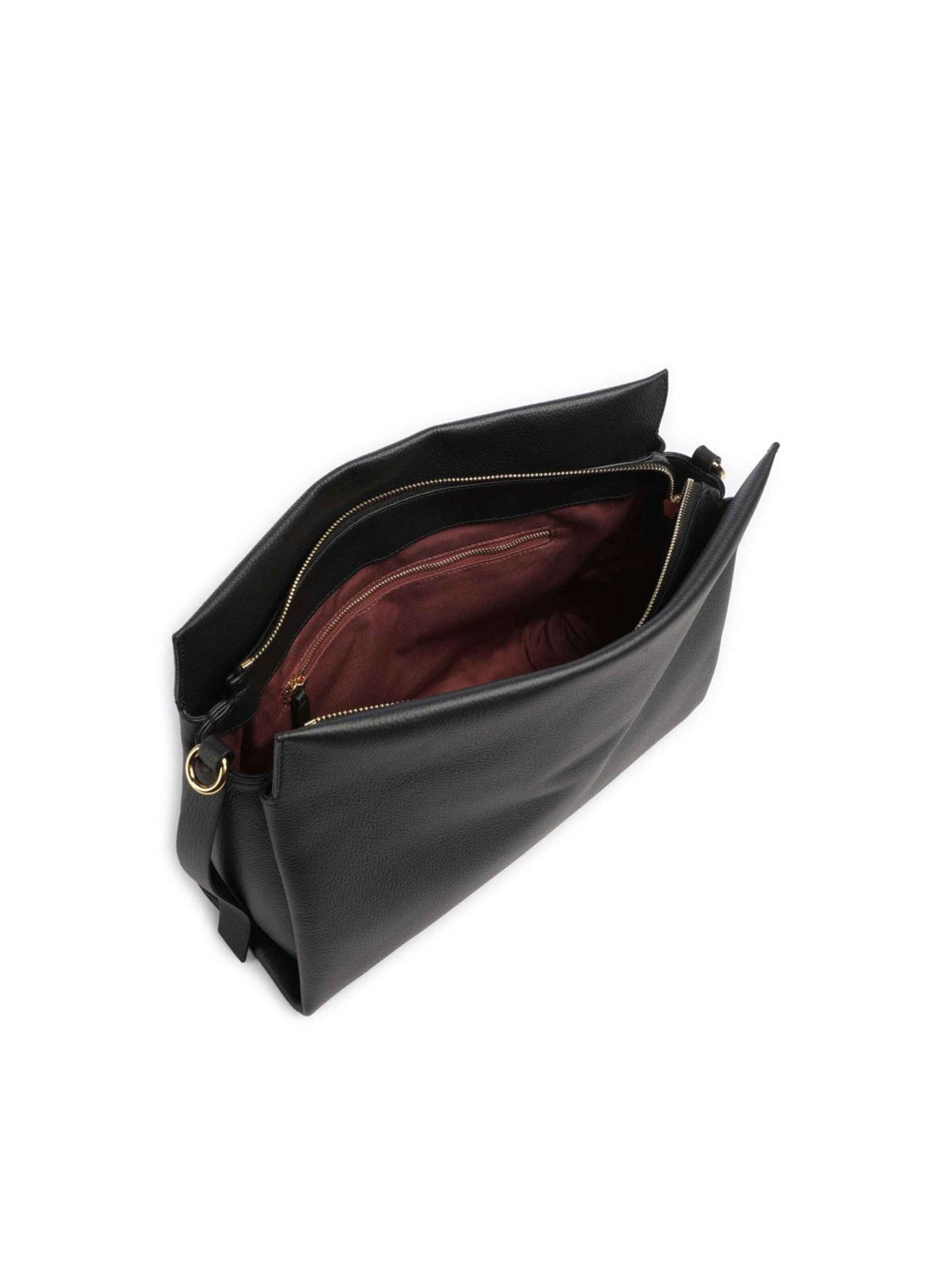 Borsa a mano 'Boheme Grana Double Shoulder Bag' di Coccinelle in nero