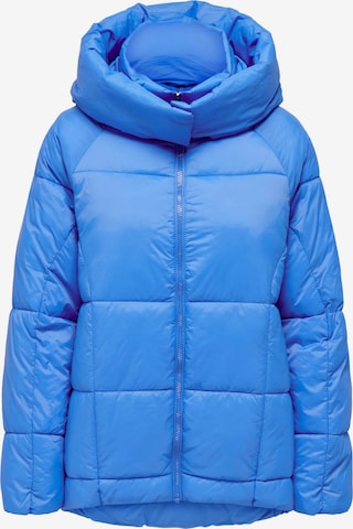 ONLY Winter jacket 'MOON' in Blue: front