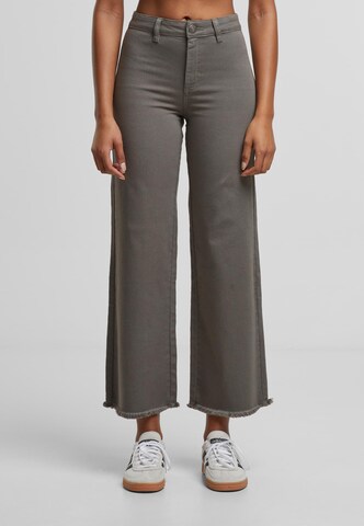 Urban Classics Regular Jeans in Grijs: voorkant