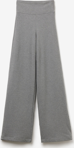 CALZEDONIA Wide leg Pants in Grey: front