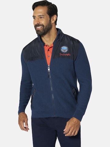 Jan Vanderstorm Between-Season Jacket 'Radorm' in Blue: front