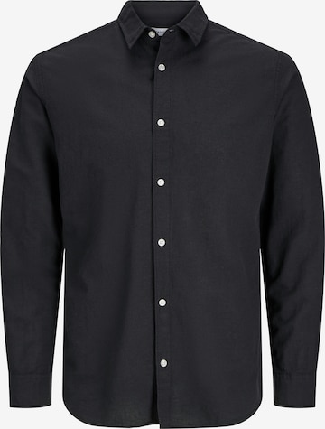 JACK & JONES Hemd 'JJEBREEZE' in Schwarz: Vorderseite