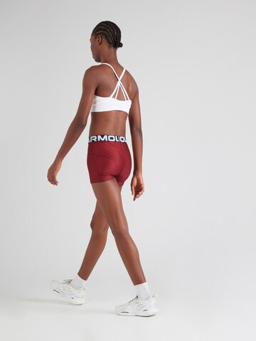 UNDER ARMOUR - Skinny Pantalón deportivo 'Authentics' en rojo