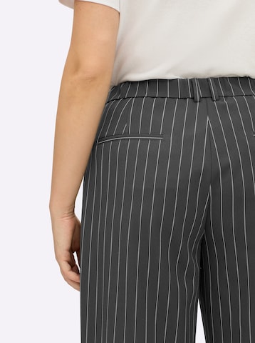 SHEEGO Ohlapna forma Hlače | siva barva