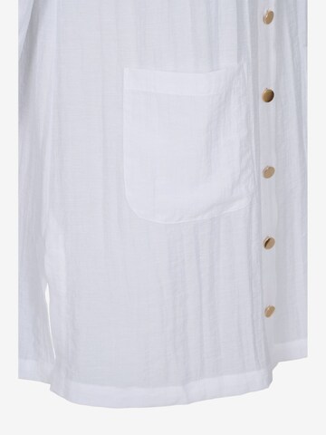 Zizzi - Blusa 'XLine' em branco