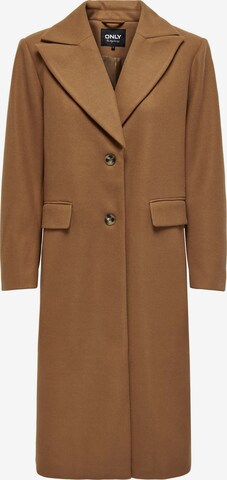 Manteau mi-saison ONLY en marron : devant
