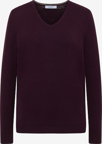 CECIL Sweater in Red: front
