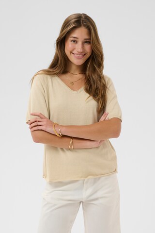 Cream Sweater 'Romane' in Beige: front