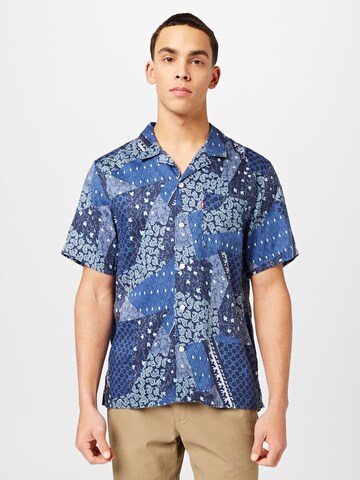 LEVI'S ® Comfort fit Button Up Shirt 'Sunset Camp' in Blue: front