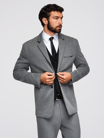 Regular fit Giacca da completo di Ombre in grigio