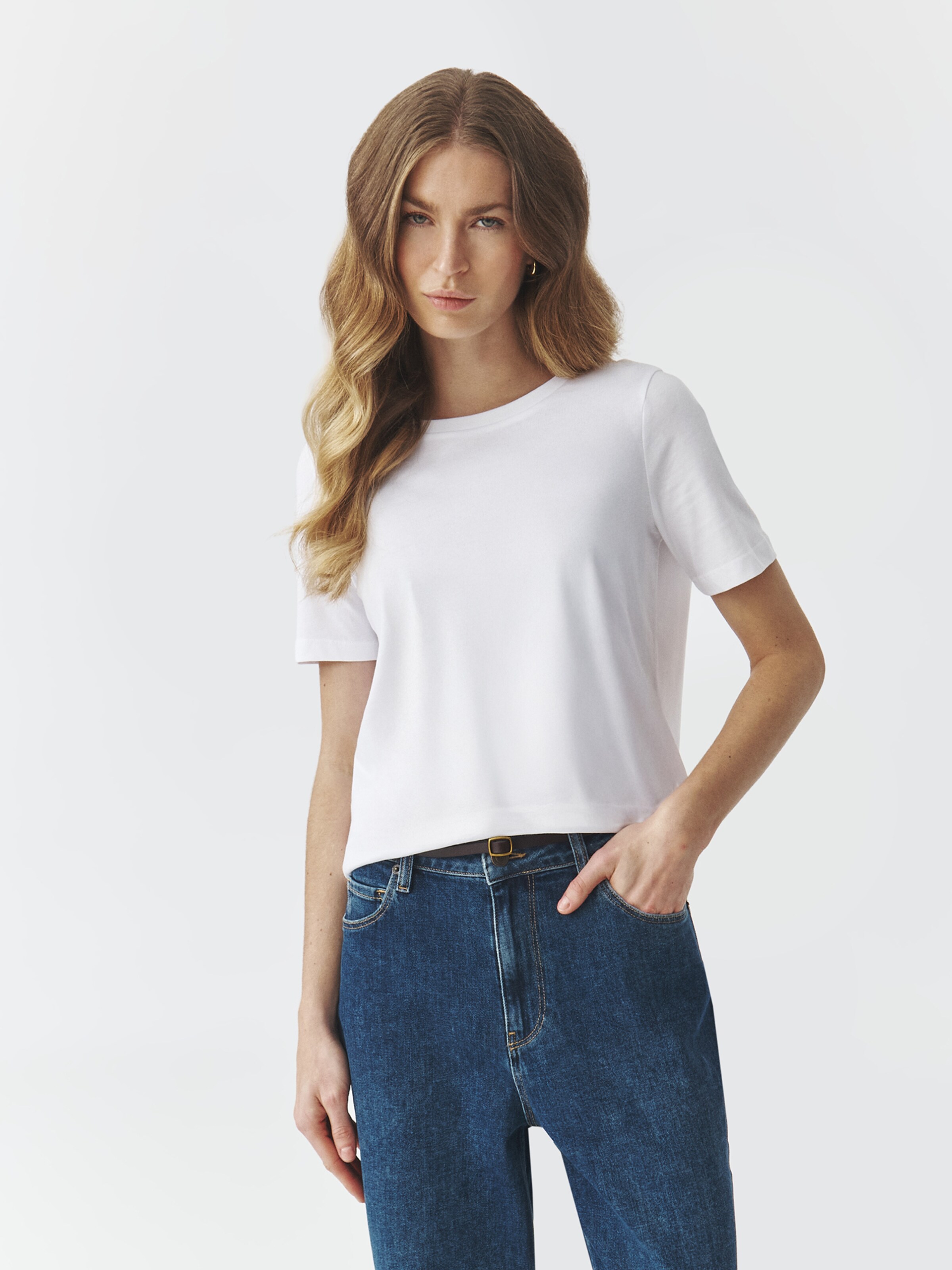 TATUUM Koszulka w kolorze biały: przód