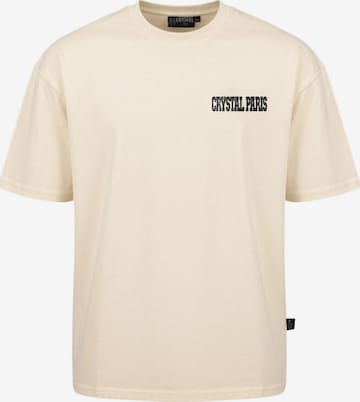 Crystal Paris Shirt 'Relentless' in Beige: Vorderseite