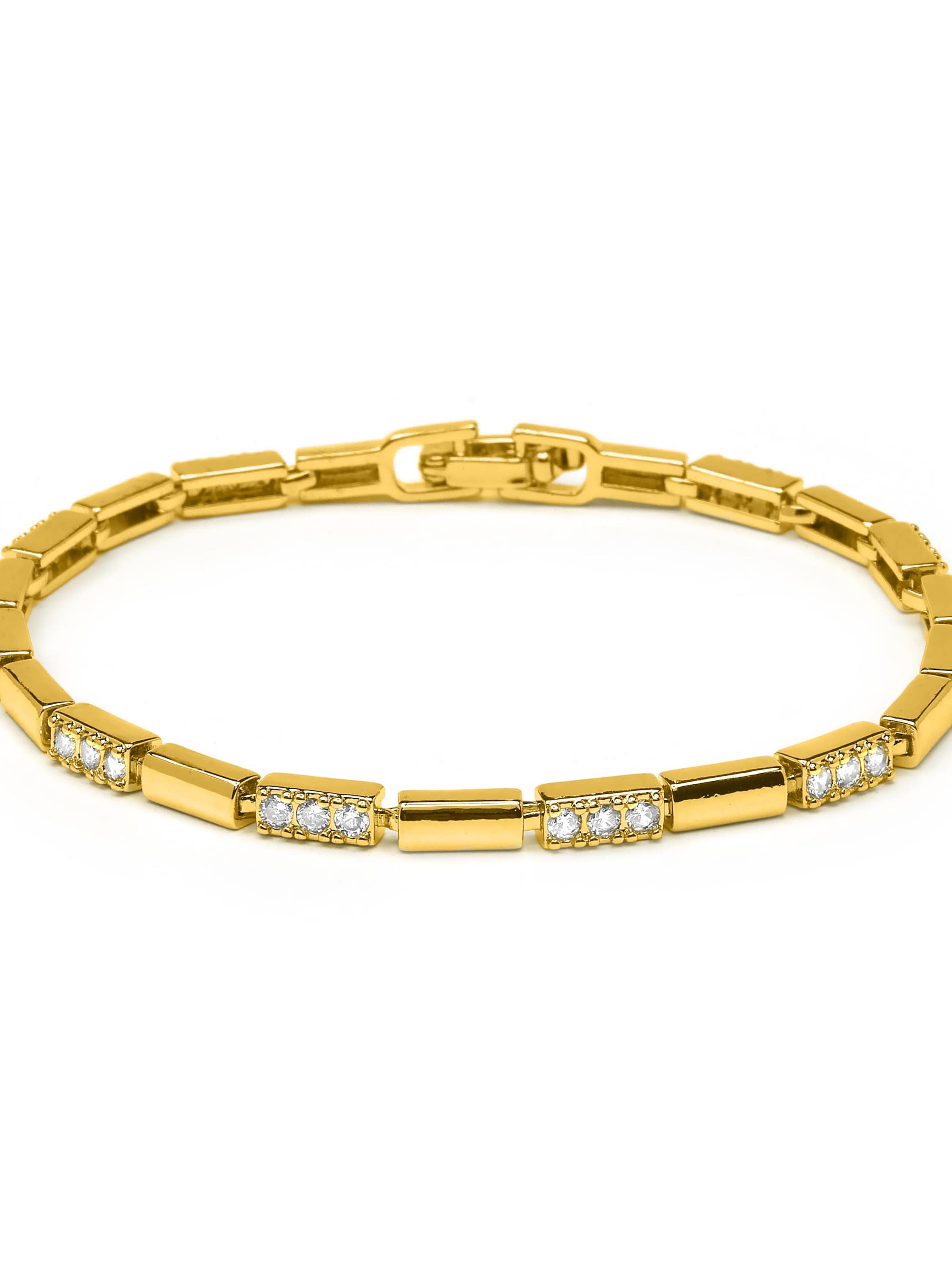 Luxenter Bracelet 'Tavli' in Gold: front