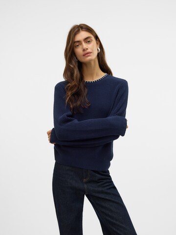 VERO MODA Sweater 'VMLIGHTCREAM' in Blue: front
