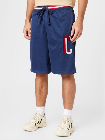 Champion Authentic Athletic Apparel Loosefit Broek in Blauw: voorkant