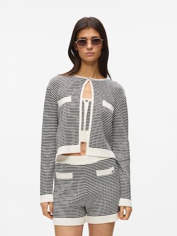 Karl Lagerfeld Kofta 'Ikon' i svart: framsida