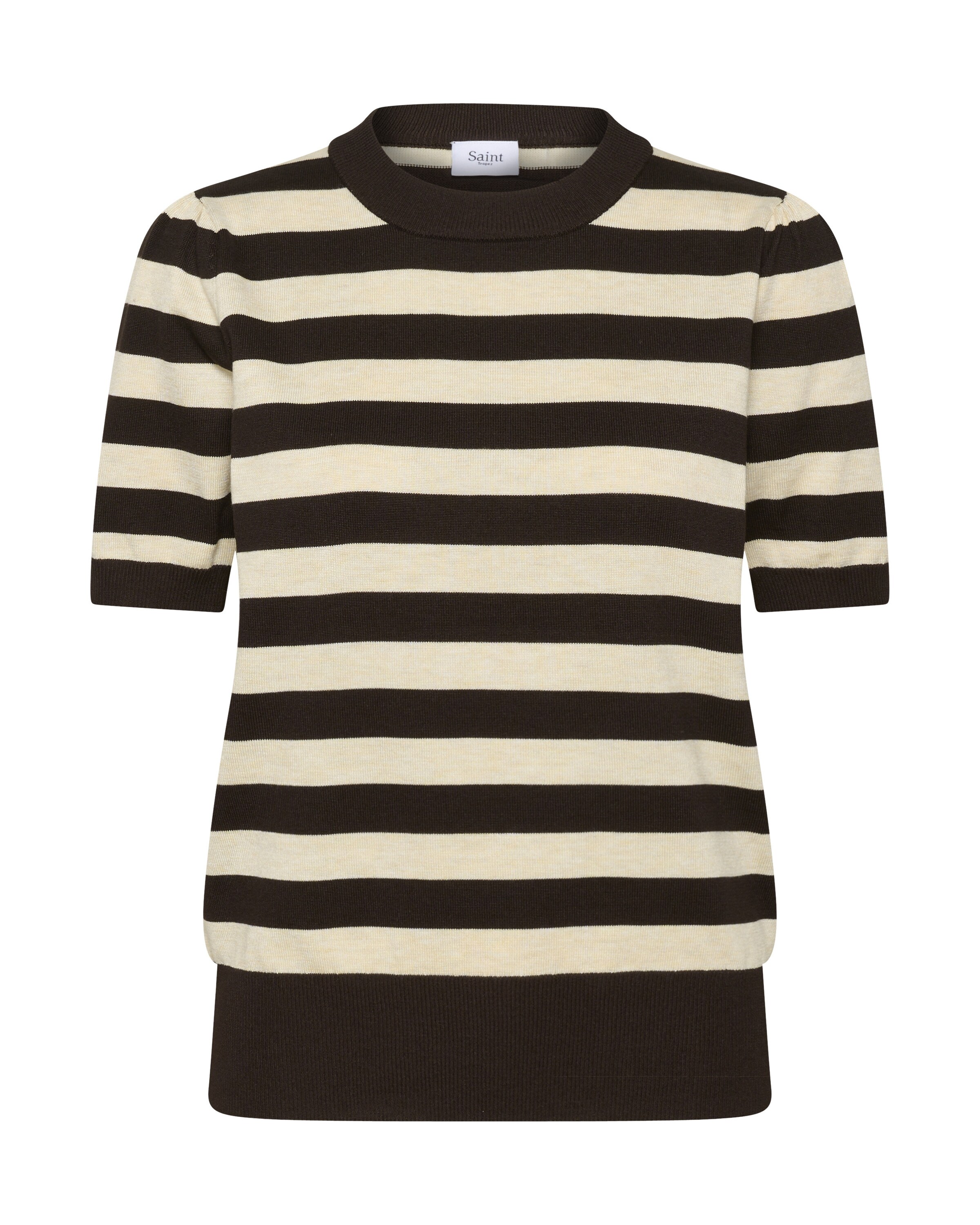 SAINT TROPEZ - Jersey en beige: frente