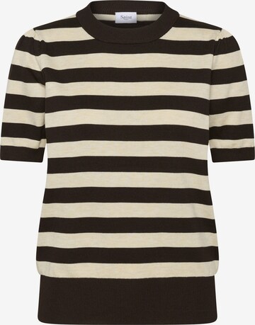 SAINT TROPEZ - Jersey en beige: frente