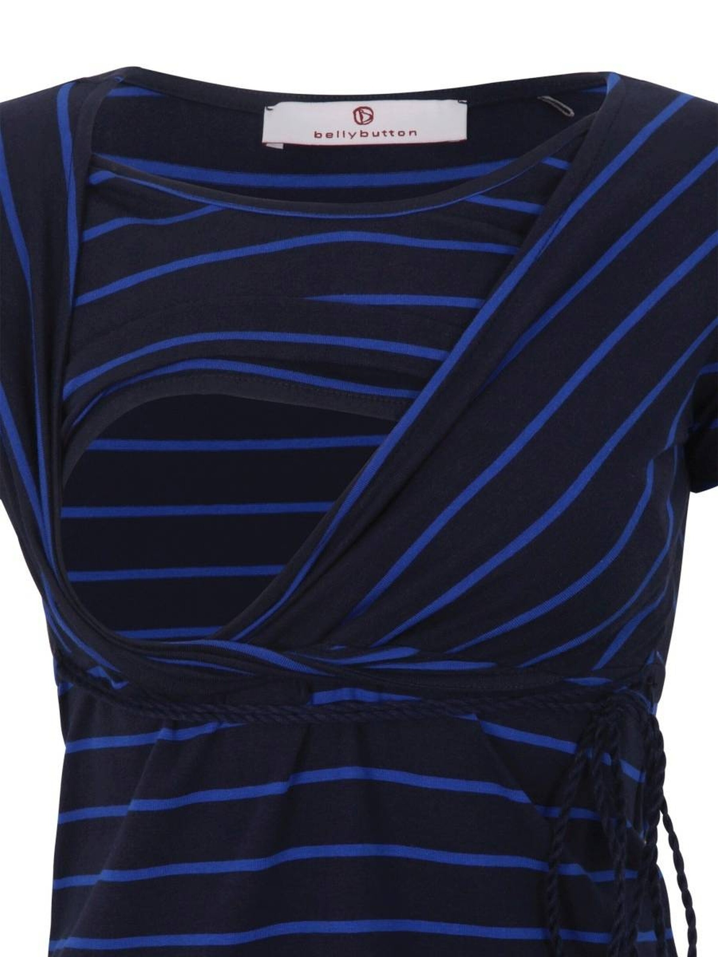 BELLYBUTTON Kleid 'Kleid kurzärmlig mit Stillfunktion'‌‌‌‌‌ in Blau