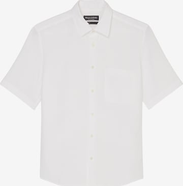 Marc O'Polo Regular fit Button Up Shirt in White: front