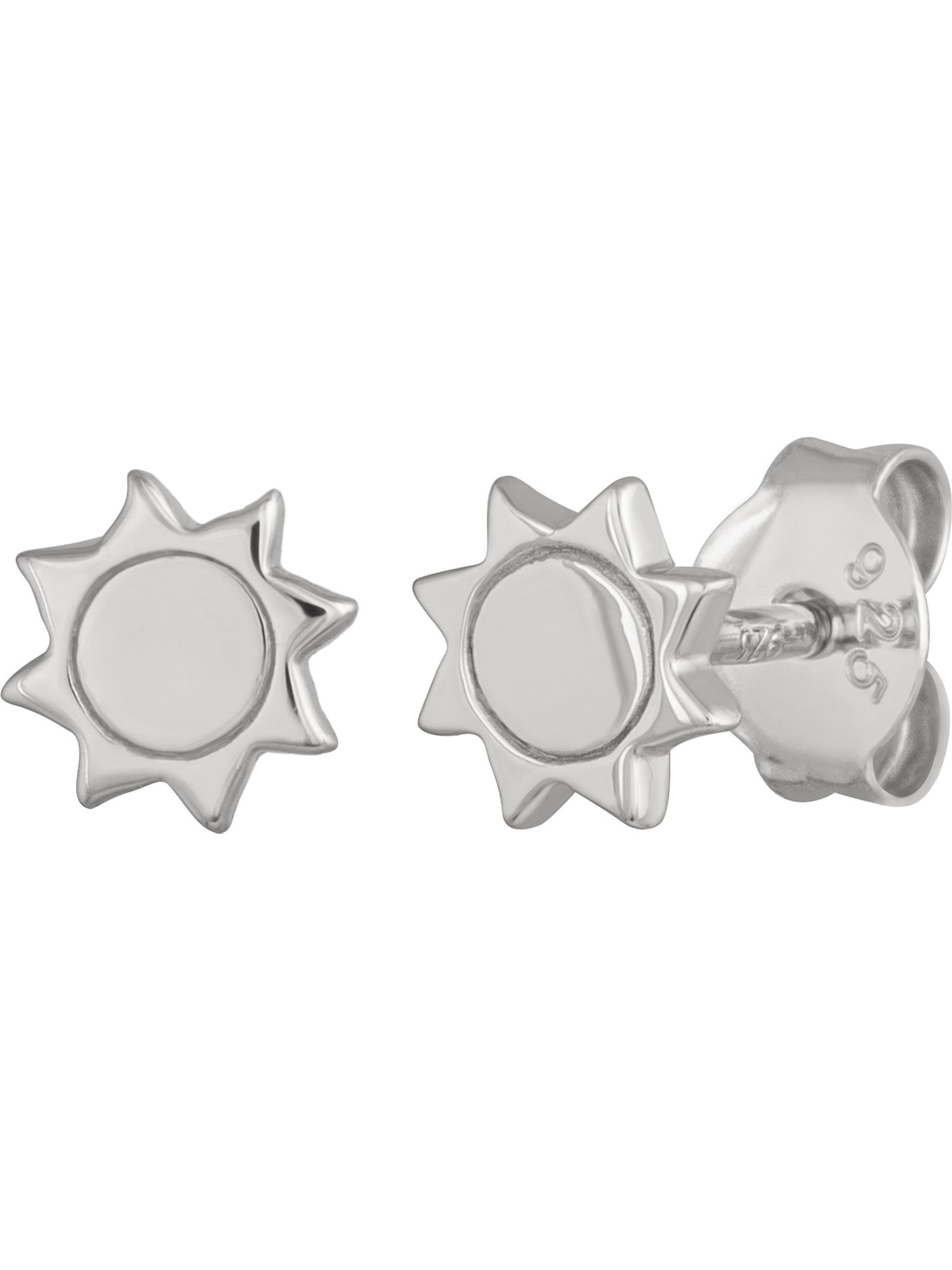 caï Ohrstecker in Silber: Vorderseite