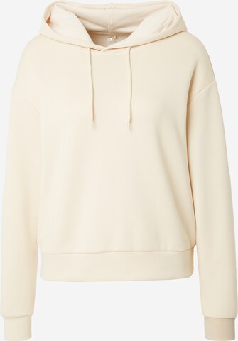 ONLY PLAY Athletic Sweatshirt in Beige: front