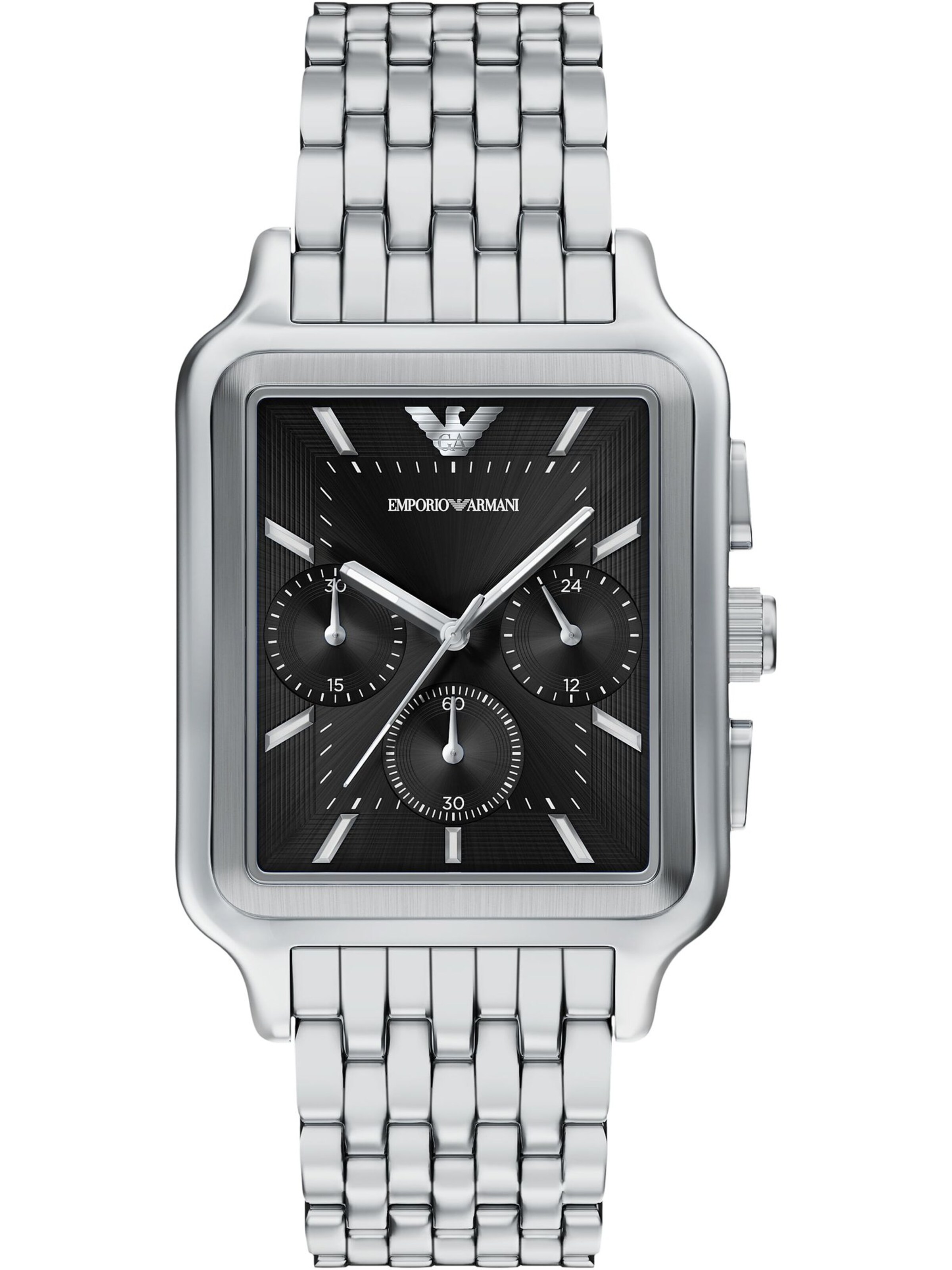 sidabrinė Emporio Armani Analoginis (įprasto dizaino) laikrodis