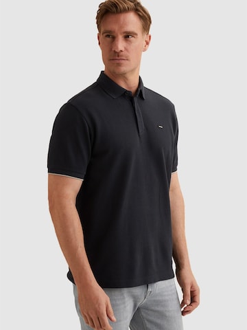Maglietta 'Polo shirt in pique with texture' di VANGUARD in nero