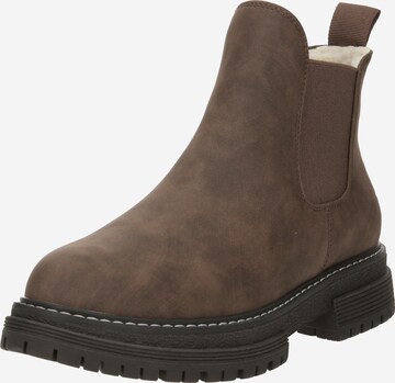 Chelsea Boots ROXY en marron : devant