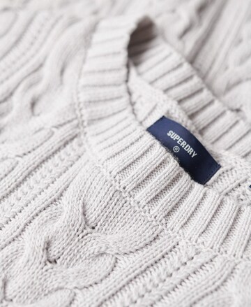 Superdry Pullover in Grau