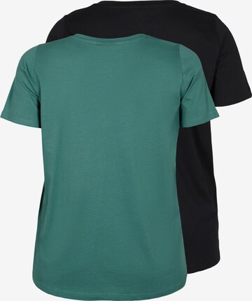 Zizzi T-Shirt in Grün