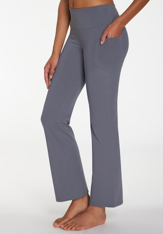 LASCANA ACTIVE Loosefit Sporthose in Grau: Vorderseite
