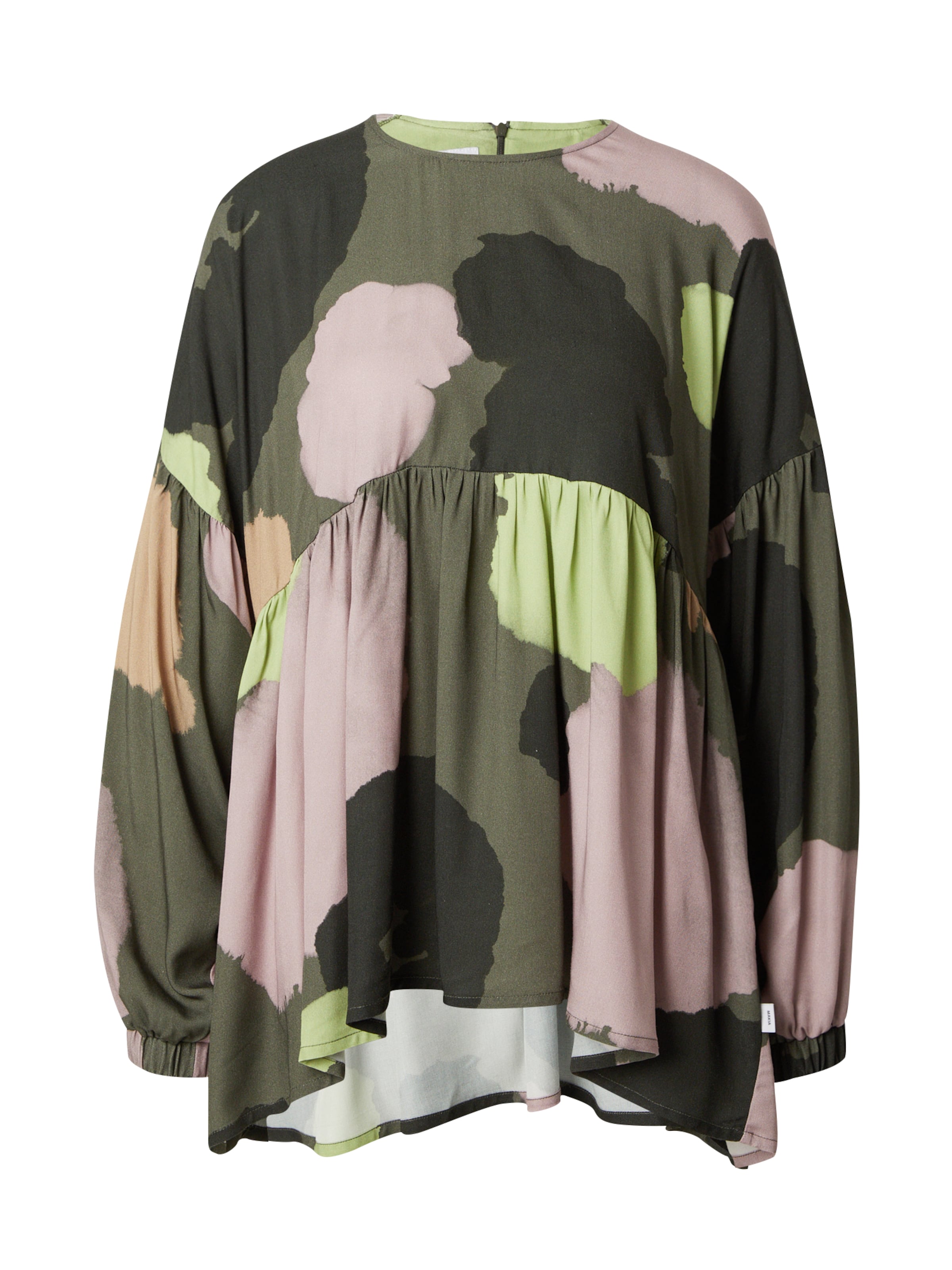 Chemisier 'Sana' MAKIA en gris : devant